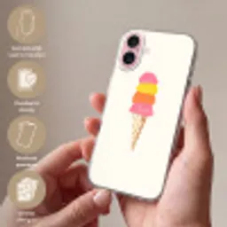 Schepijs - Hoorntje - Illustratie - Minimalistisch Apple iPhone 16 klein -sfeer3_NL
