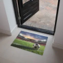 Voetbal - Stadion - Sport - Groen Deurmat klein -sfeer5