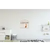 Milkshake - Kers - Rietje textielposter latten blank klein -kinderkamer