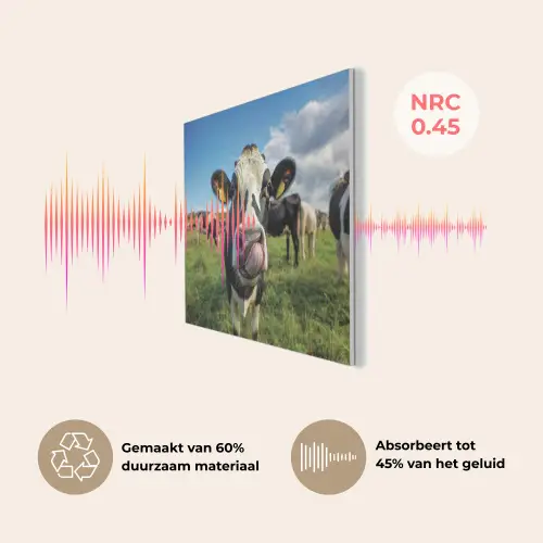 Koe - Tong - Weide PET vilt klein -USP_NL