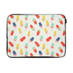 IJsjes - Speels - Kleurrijk laptophoes neopreen klein 279 -3d