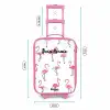Flamingo feestje Kinderkoffer - Roze klein -productfoto_formaten