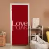 Love - Spiegeling - Rood deurposter klein -sfeer1
