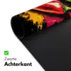 Peper - Graffiti - Verf - Abstract - Modern - Kleurrijk Muismat XXL klein -sfeer2