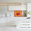 Dahlia - Bloem - Oranje keuken achterwand 2 middel -sfeer4_ES