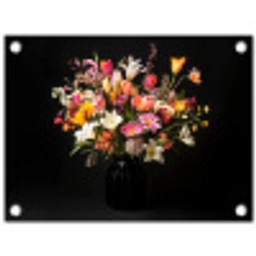 Vaas - Bloemen - Tulpen tuinposter los doek klein -3d