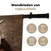 Schotse hooglander - Krant - Toilet Wandkleed katoen klein -sfeer2