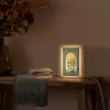 Plant - Bloemen - Wit Light Box met kabel (Tafellamp) klein -sfeer4