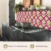 Retro - Floraal - Paars keuken achterwand 2 middel 871 -usp_NL