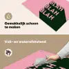 Tekst - Grafisch - Groen - Schaduw Inductie beschemer met haakjes klein -ky-schoon-nl