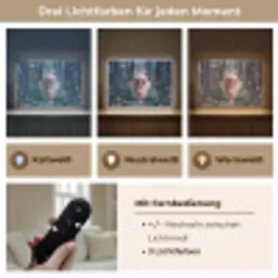 Elfje - Cartoon - Bos - Lichtjes Light Box met batterij (Wandlamp kind) middel -USP_lichtkleurDE