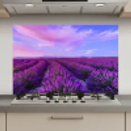 Lavendel - Paars - Bloemen - Natuur keuken achterwand spatscherm klein -3d_website