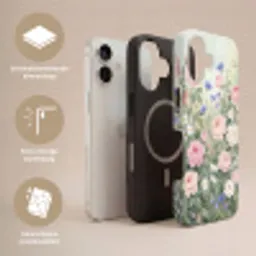 Bloemen - Tuin - Natuur - Kleurrijk Toughcase MagSafe Apple iPhone 17 klein -USP_Lagen_NL