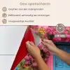 Bloemen - Deur - Roze keuken achterwand spatscherm klein -spatscherm_NL