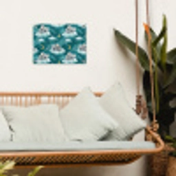 Koala's - Betoverend - Blauw tuinposter los doek klein 239 -sfeer7