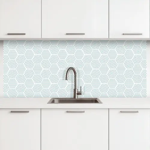 Abstract - Patronen - Design keuken achterwand 2 middel 871 -3d