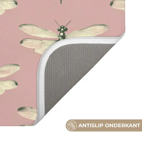 Lillibellen - Patroon - Roze WCmat klein 1009 -USP_AntislipNL