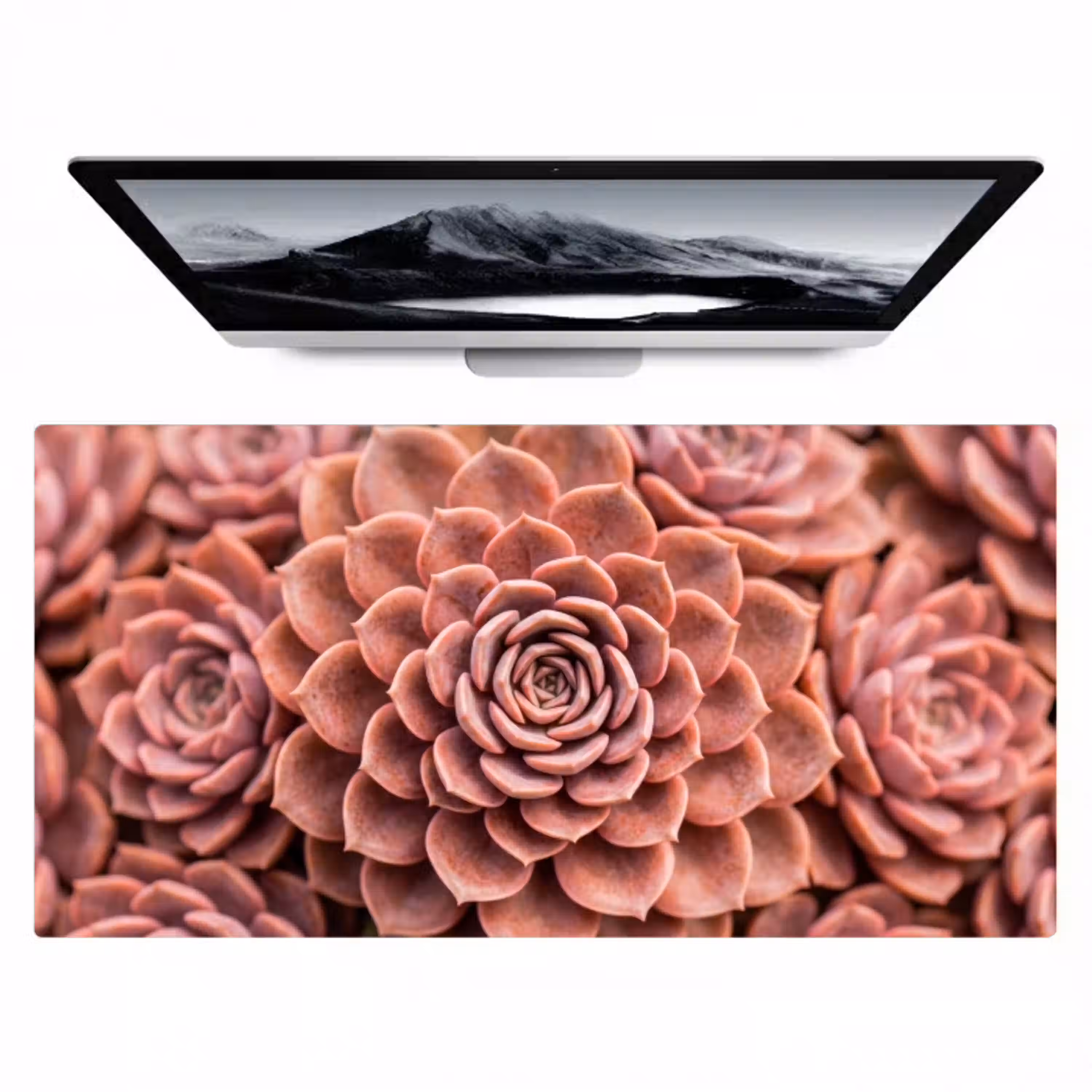 Vetplant - Organisch - Roze Muismat XXL klein -zzz3d