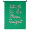 Menu - Quote - Roze Wandkleed katoen klein -zz3d