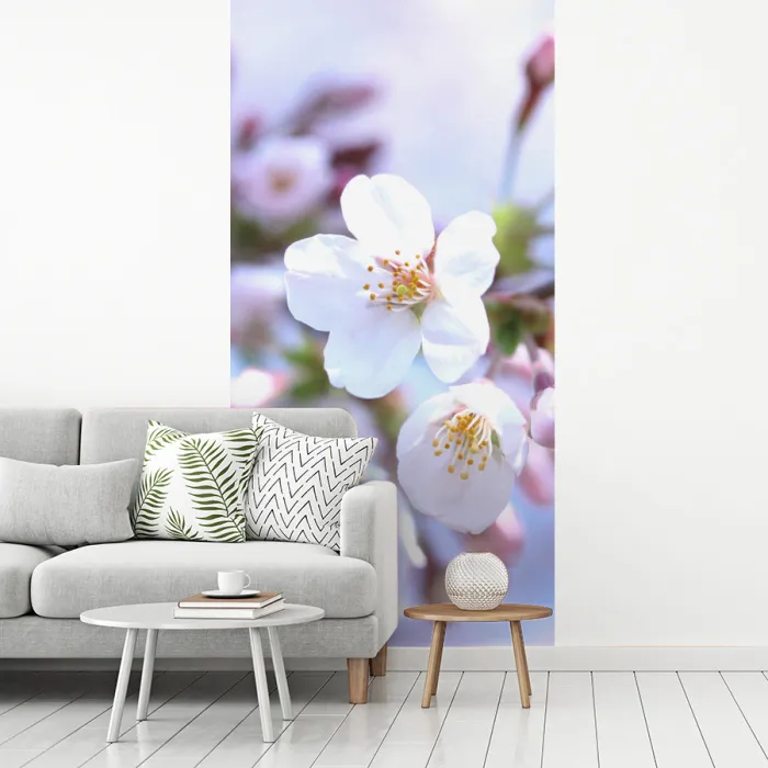 Bloemen - Sakura - Tak - Bloesem takken fotobehang vinyl groot -woonkamer