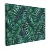Jungle - Bladeren - Tropical Tuinposter op houten frame 2 cm dik klein -3d