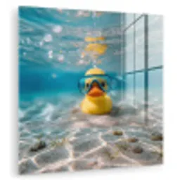 Duikbril - Eend - Water plexiglas 5mm klein -zzzproduct_nieuw