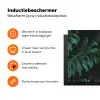 Monstera - Bladeren - Tropisch - Jungle Inductie beschermer vinyl 3mm klein -zzzzzzz-td-ups