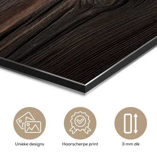 Hout - Grillige nerven aluminium wit klein -closeup_NL