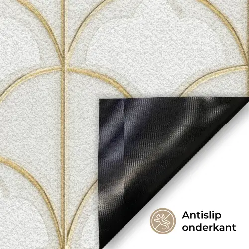 Mozaïek - Bogen - Goud Deurmat klein 898 -antislip_NL