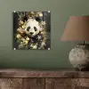 Panda - Pandabeer - Wilde dieren - Natuur - Bloemen plexiglas 5mm klein -sfeer3