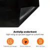 Bokshandschoenen - Muur - Duister - Zwart Inductie beschermer vinyl 3mm klein -zzzzzzz-td-onderkant