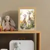 Giraffe - Wilde dieren - Natuur - Kinderen Light Box met kabel klein -sfeer2_kind