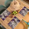 Goud - Paars - Marmer Placemat vinyl groot -zzsfeer5_Kitchenyeah-website