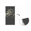 Gipskruid - Bloemetjes - Wit - Minimalistisch fotobehang vinyl groot -3d