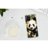 Panda - Pandabeer - Wilde dieren - Natuur - Bloemen Telefoonhoesje Samsung Galaxy S10 Lite klein -oordopS10Lite
