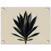 Agaveplant - Symmetrisch - Groen tuinposter los doek klein -3d