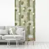 Artistiek - Modern - Groen fotobehang vinyl groot 64 -woonkamer