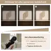 Symmetrische bocht - Koperkleurig Light Box met batterij (Wandlamp) middel -USP_dimbaarNL