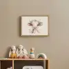 Koe - Bohemian - Kalfje - Bloemen Light Box met batterij (Wandlamp kind) middel -sfeer2_kind