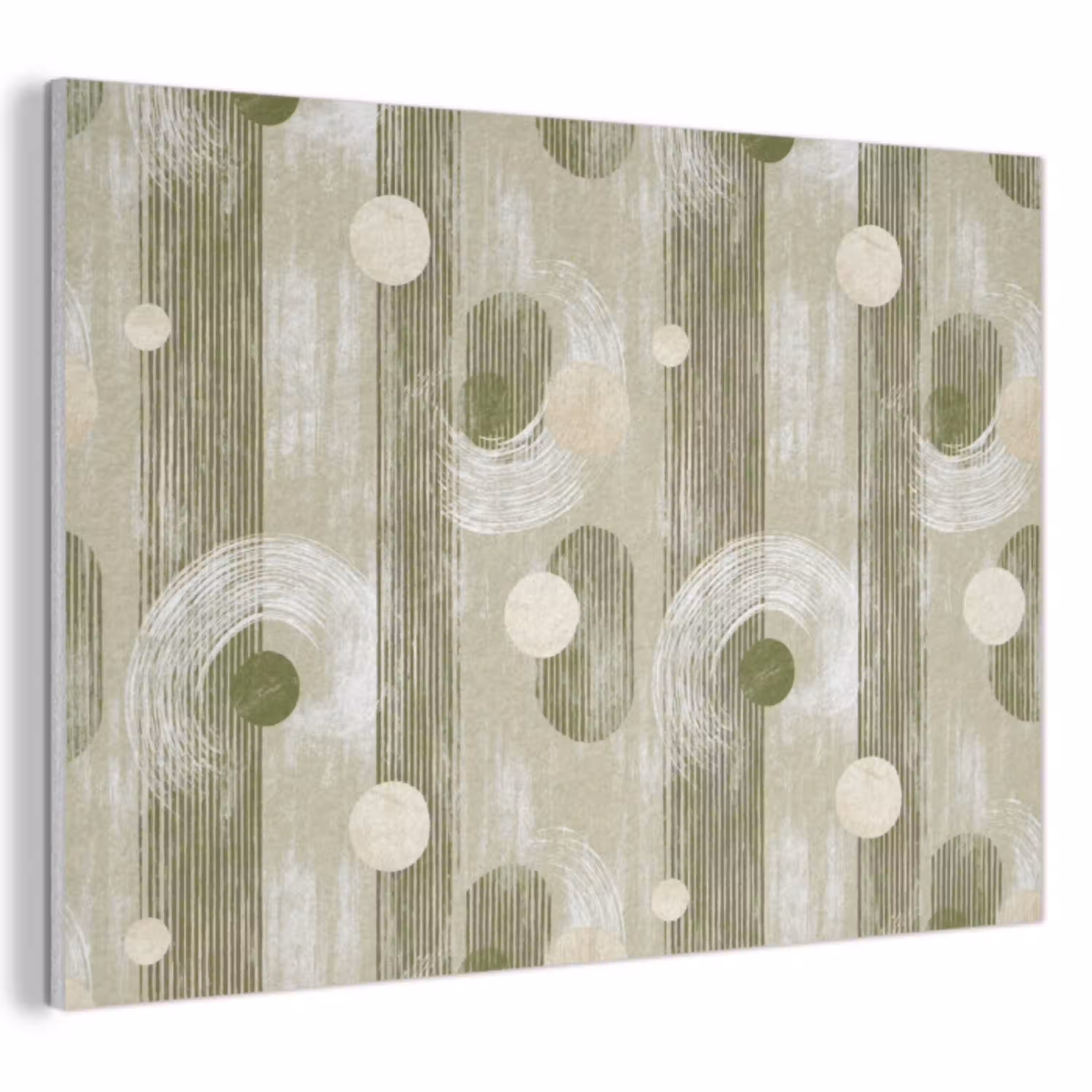 Artistiek - Modern - Groen PET vilt klein 837 -3d