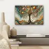 Levensboom - Boom - Abstract - Modern canvas 2cm klein -sfeer6