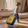 Snoep - Monster - Regenboog Kinderkoffer - Blauw klein -sfeer1