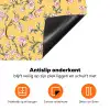 Bloemen - Motief - Geel Inductie beschermer vinyl 3mm klein 276 -zzzzzzz-td-onderkant