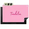 Toedeloe - Roze - Minimalistisch Inductie beschemer met haakjes klein -3d