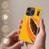 Papaja - Oranje - Topisch Telefoonhoesje iPhone 17 Pro klein -sfeer3_NL