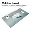 Bloesems - Minimalistisch - Wateroppervlak - Boot Muismat XXL klein -sfeer4