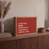 Rood - Quote - Liefde Light Box met batterij (Wandlamp) middel -sfeer2