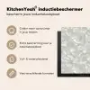 Parelmoerglans - Wit - Schelp Inductie beschermer vinyl 3mm middel 274 -sfeer2
