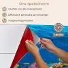 Onderwaterlandschap - Vissen - Schildpad - Blauw keuken achterwand spatscherm klein -spatscherm_NL