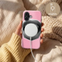 Mond - BLAH BLAH - Roze Toughcase MagSafe Apple iPhone 17 klein -USP_MagsafeV